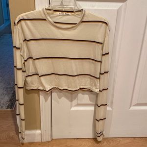 Reformation Jeans long sleeve crop top